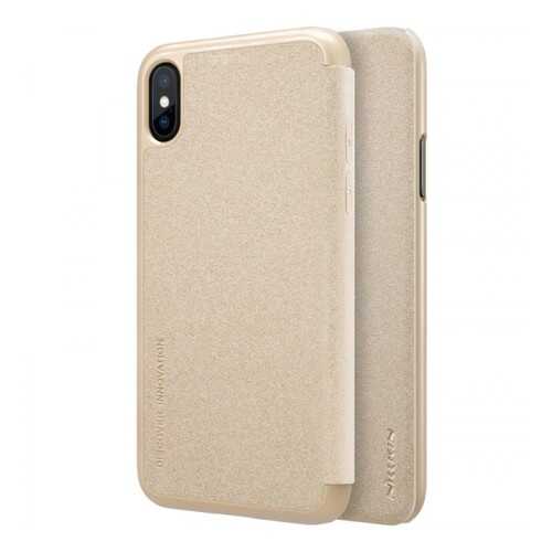Чехол Nillkin Sparkle Series для Apple iPhone X / XS Gold в Йота