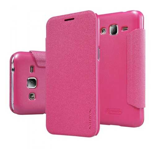 Чехол Nillkin Sparkle Series для Samsung J200H Galaxy J2 Duos Pink в Йота