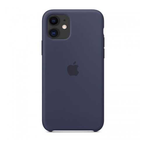 Чехол NoBrand Silicone Case Lux для iPhone 11 Midnight Blue в Йота