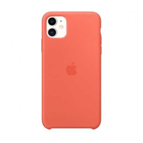 Чехол NoBrand Silicone Case Lux для iPhone 11 Orange в Йота