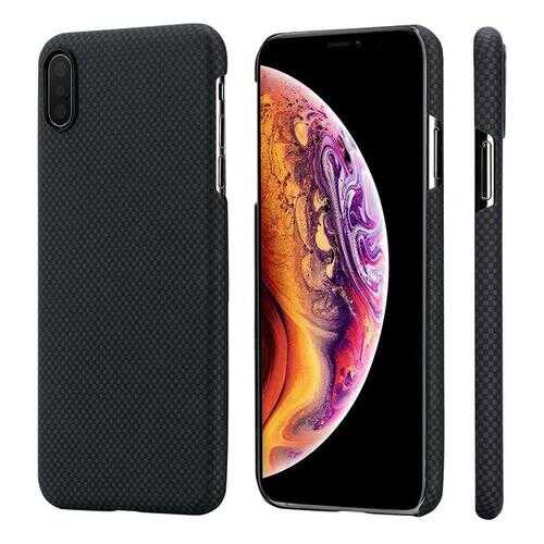 Чехол Pitaka Aramid Case Plain (KI9002XM) для iPhone XS Max Black/Grey в Йота