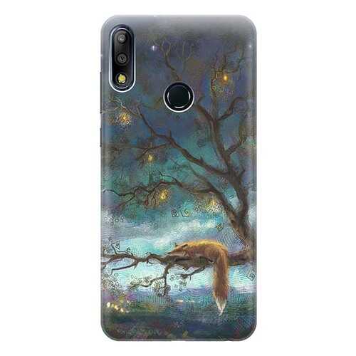 Чехол RE:PA для Asus Zenfone Max Pro (M2) ZB631KL с принтом Лиса на дереве в Йота