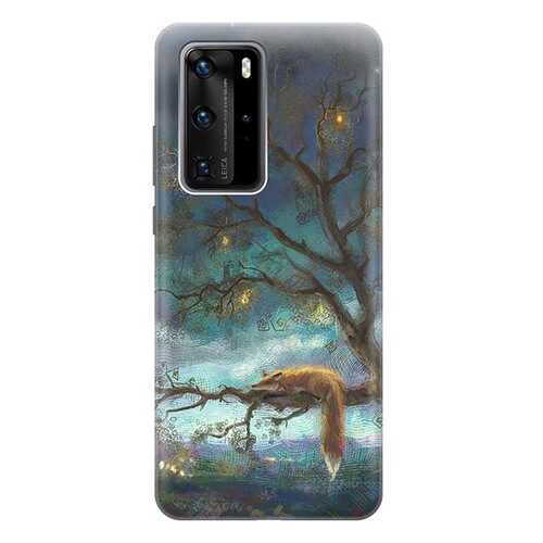 Чехол RE:PA для Huawei P40 Pro с принтом Лиса на дереве в Йота