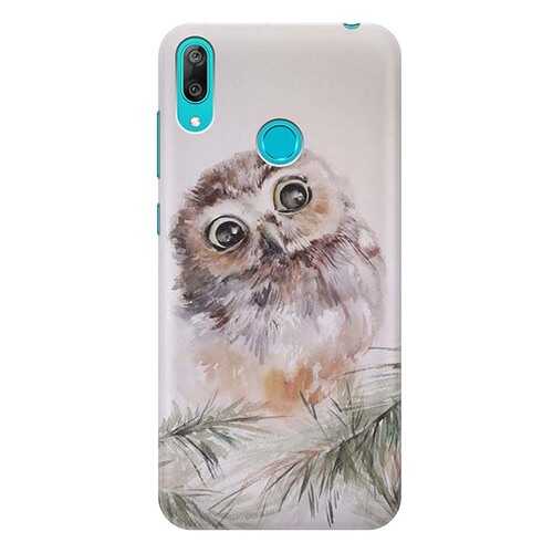 Чехол RE:PA для Huawei Y7 (2019) с принтом Совенок в Йота