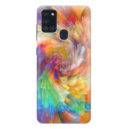 Чехол RE:PA для Samsung Galaxy A21s с принтом Акварельная красота в Йота