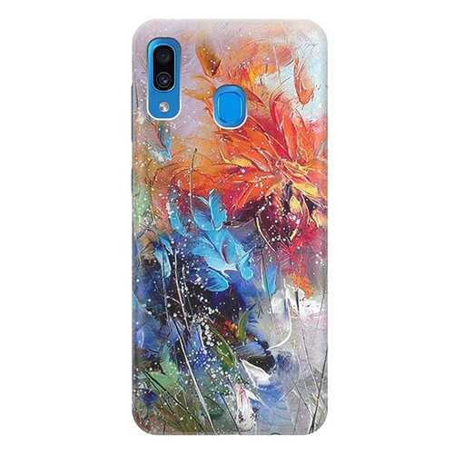 Чехол RE:PA для Samsung Galaxy A30 с принтом Весенний взрыв в Йота
