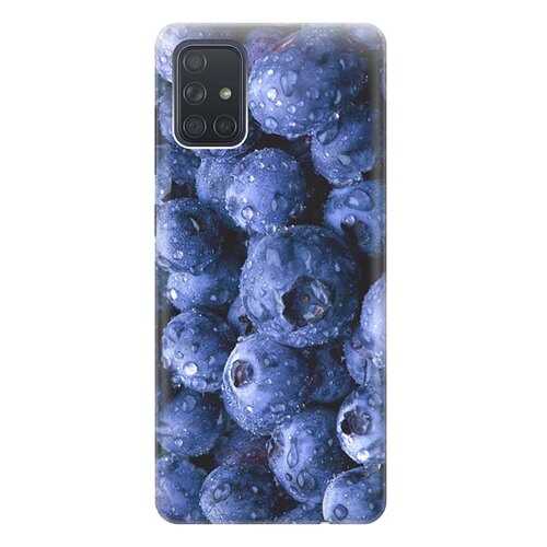 Чехол RE:PA для Samsung Galaxy A71 с принтом Черника в Йота