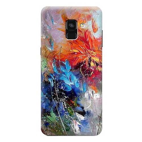 Чехол RE:PA для Samsung Galaxy A8 (2018) SM-A530 с принтом Весенний взрыв в Йота