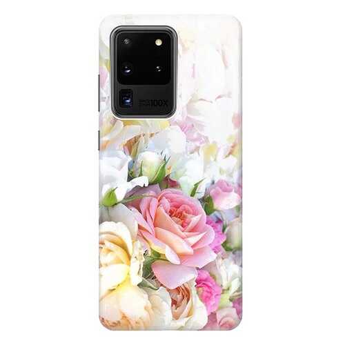 Чехол RE:PA для Samsung Galaxy S20 Ultra с принтом Нежные розы в Йота