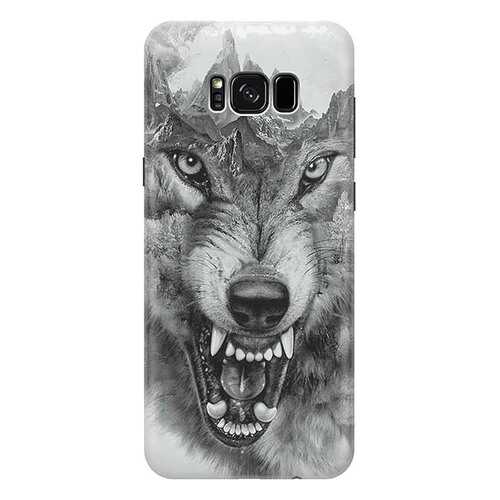 Чехол RE:PA для Samsung Galaxy S8 Plus с принтом Волк в горах в Йота