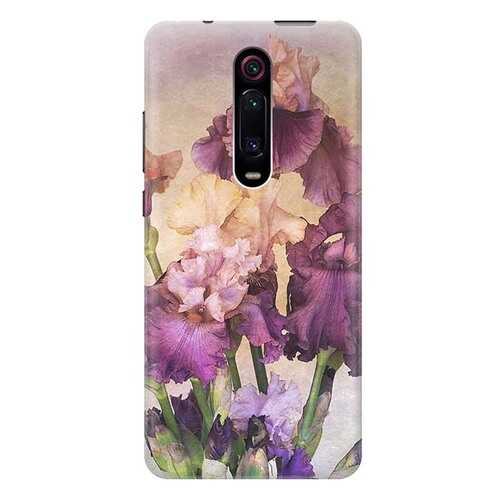 Чехол RE:PA для Xiaomi Mi 9T / Mi 9T Pro / K20 / K20 Pro с принтом Фиолетовые цветы в Йота