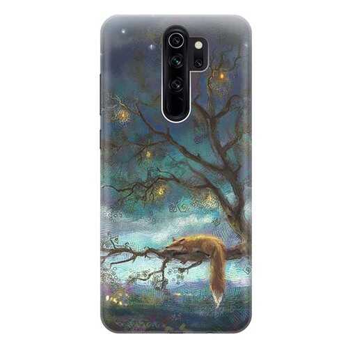Чехол RE:PA для Xiaomi Redmi Note 8 Pro с принтом Лиса на дереве в Йота