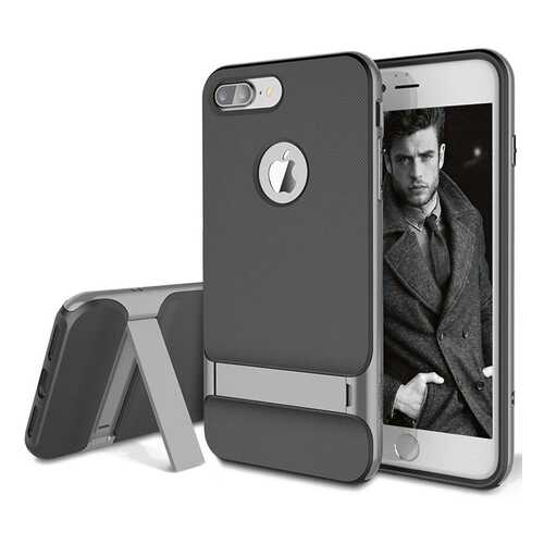 Чехол Rock Royce Kickstand для Apple iPhone 7 Plus/8 Plus Black Grey в Йота
