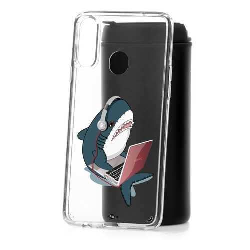 Чехол Samsung Galaxy A20S Kruche Print Акула в Йота