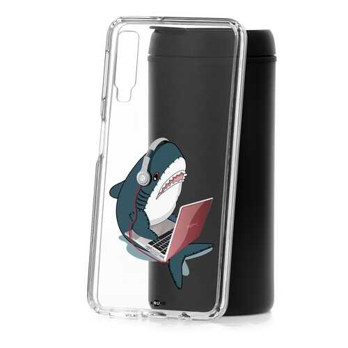 Чехол Samsung Galaxy A7 (2018) A750 Kruche Print Акула в Йота