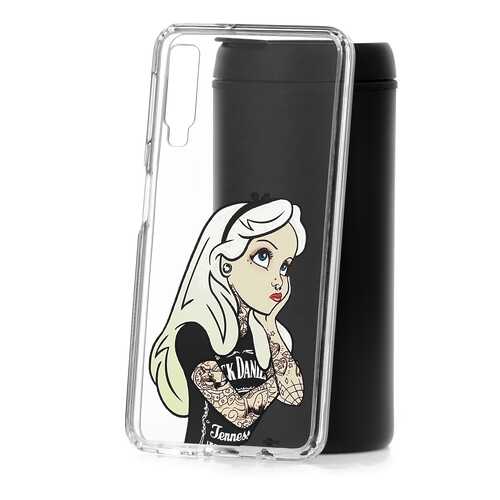 Чехол Samsung Galaxy A7 (2018) A750 Kruche Print Tattoo Girl в Йота