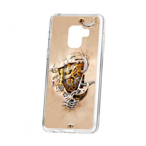 Чехол Samsung Galaxy A8 2018 (A530) Kruche Print Механизм в Йота