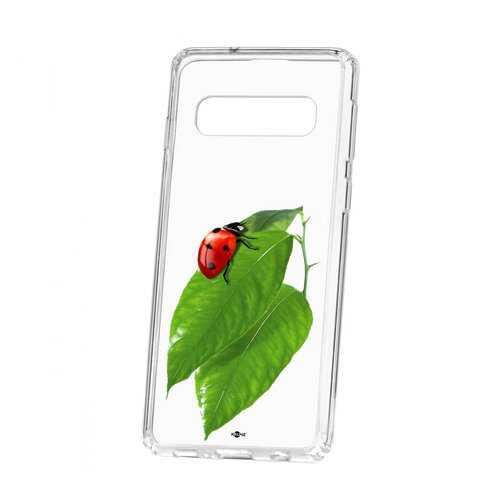 Чехол Samsung Galaxy S10 Kruche Print Ladybug в Йота