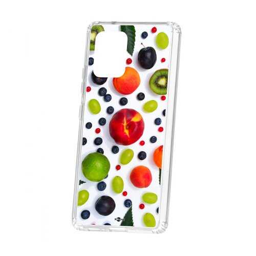 Чехол Samsung Galaxy S10 Lite Kruche Print Fruits в Йота
