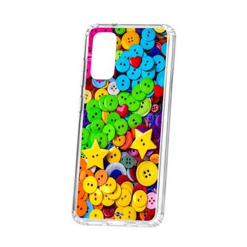Чехол Samsung Galaxy S20 Kruche Print Пуговки в Йота