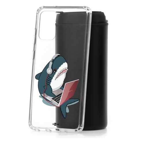 Чехол Samsung Galaxy S20 Plus Kruche Print Акула в Йота