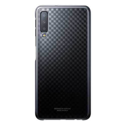 Чехол Samsung Gradation Cover для Galaxy A7 Black EF-AA750CBEGRU в Йота