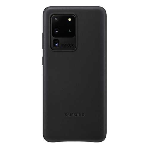 Чехол Samsung Leather Cover Z3 для Galaxy S20 Ultra Black в Йота