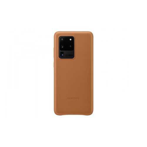 Чехол Samsung Leather Cover Z3 для Galaxy S20 Ultra Brown в Йота