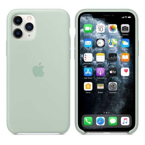 Чехол Silicone Case для Apple iPhone 11 Pro Beryl Blue (MWYT2FE/A) в Йота