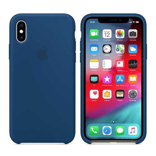 Чехол Silicone Case для Apple iPhone XS Max Blue Horizon Blue (MW09EFE/A) в Йота