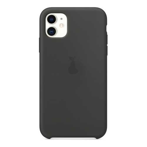 Чехол Silicone Case для iPhone 11, черный, SCIP11-01-BLAC в Йота