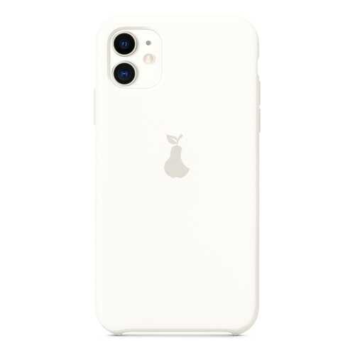 Чехол Silicone Case для iPhone 11 Премиум, белый, SCPQIP11-05-WHIT в Йота