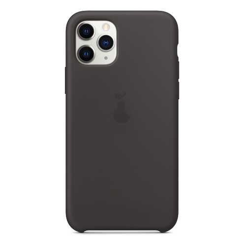 Чехол Silicone Case для iPhone 11 Pro Max Премиум, черный, SCPQIP11PM-18-BLAC в Йота