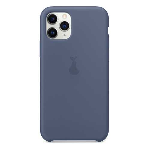 Чехол Silicone Case для iPhone 11 Pro Max Премиум, синий, SCPQIP11PM-56-ALAS в Йота