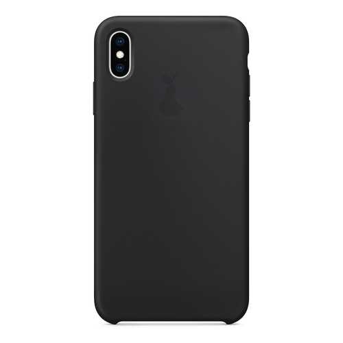 Чехол Silicone Case для iPhone XS Max, черный, SCIPXSM-18-BLAC в Йота