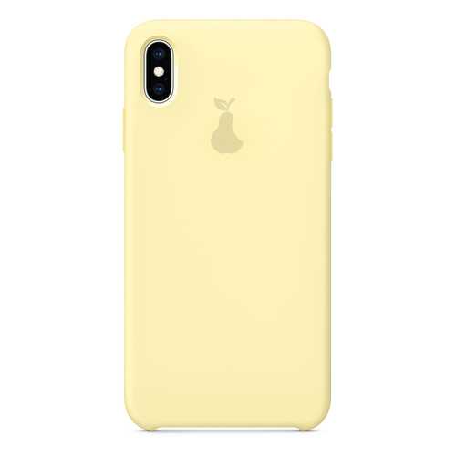 Чехол Silicone Case для iPhone XS Max Premium, Light Yellow,SCPQIPXSM-15-LIMO в Йота