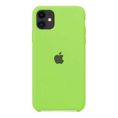 Чехол Silicone Case Lux для iPhone 11 Bright Green в Йота