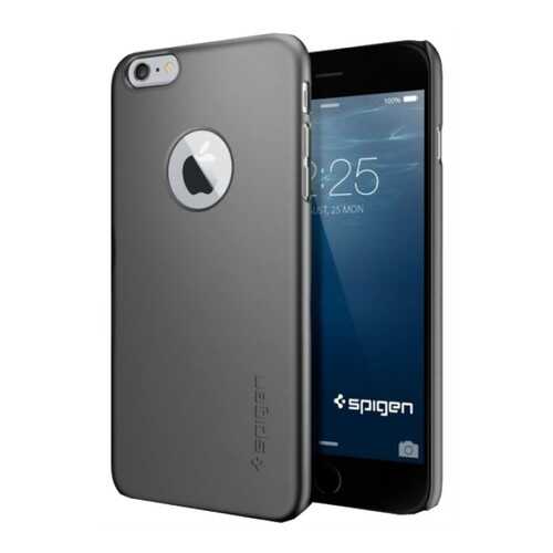 Чехол Spigen для iPhone 6 Plus Thin Fit A Case Gunmetal в Йота