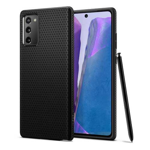 Чехол Spigen Liquid Air (ACS01418) для Samsung Galaxy Note 20 (Matte Black) в Йота