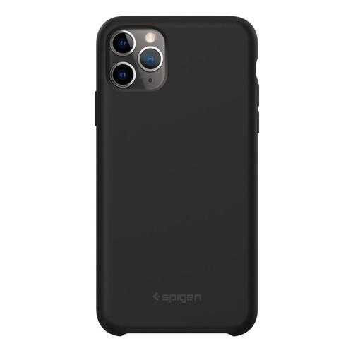 Чехол Spigen Silicone Fit 075CS27128 для iPhone 11 Pro Max Black в Йота