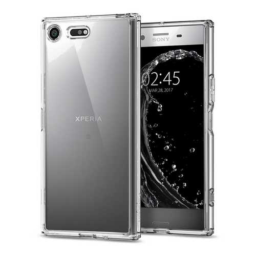 Чехол Spigen Ultra Hybrid Crystal Clear для Sony Xperia XZ Premium / G10CS21969 в Йота