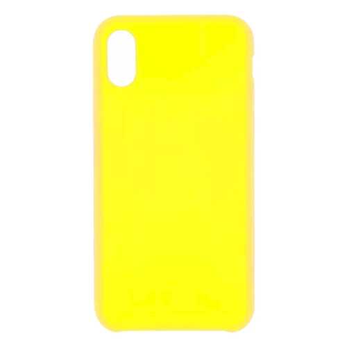 Чехол TFN для Iphone XS Rubber E4 yellow в Йота