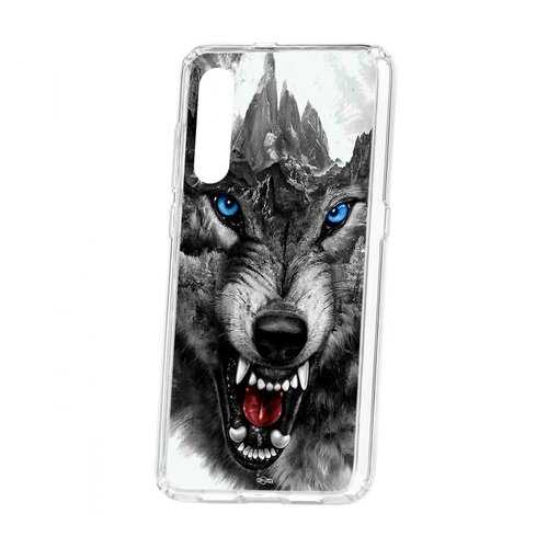 Чехол Xiaomi Mi 9 Kruche Print Волк в Йота