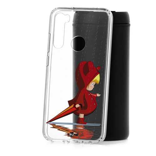 Чехол Xiaomi Redmi Note 8 Kruche Print Девочка с зонтом в Йота