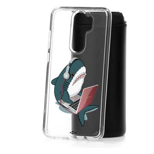 Чехол Xiaomi Redmi Note 8 Pro Kruche Print Акула в Йота