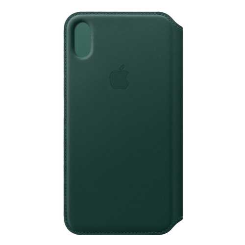 Кейс для iPhone Apple Folio XS Max кожаный зеленый MRX42ZM/A в Йота