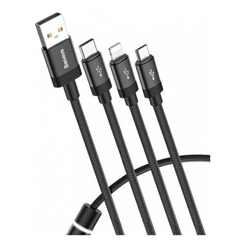 Кабель Baseus Data Faction Lightning 1,2м Black в Йота