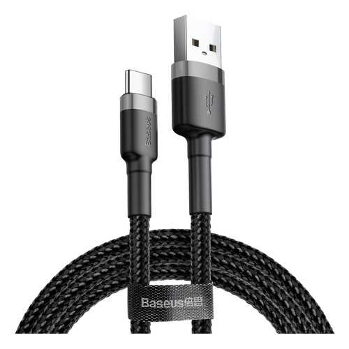 Кабель Baseus Type-C 2m Grey/Black/Black в Йота