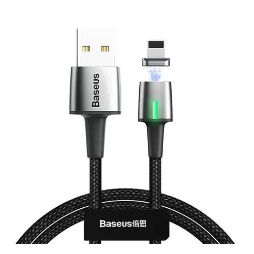 Кабель Baseus Zinc Magnetic Cable USB - Lightning 1м Black в Йота