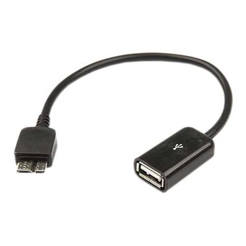 Кабель Dialog microUSB 0,15м Black в Йота